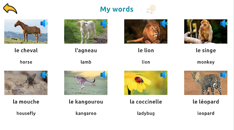 Learn Animals in Frenchのおすすめ画像5