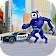 Police Robot Transformation: Panda Robot Game icon