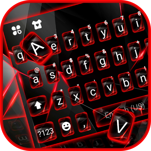 Red Tech Theme  Icon
