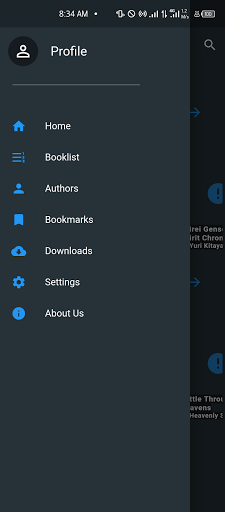 Android application Zero-books Pro screenshort