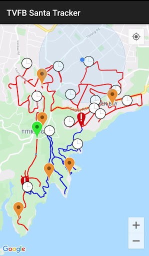 TVFB Santa Tracker Screen 2