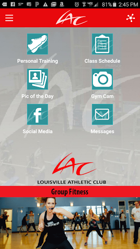 Louisville Athletic Club Screen 3