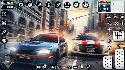 Police Car Chase - Cop Games