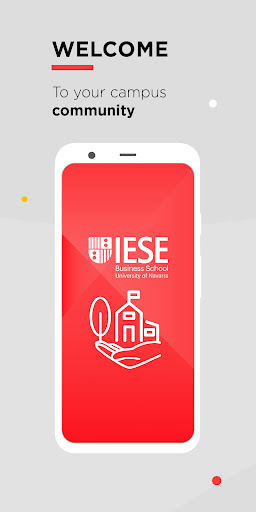 Android application IESE Connect screenshort