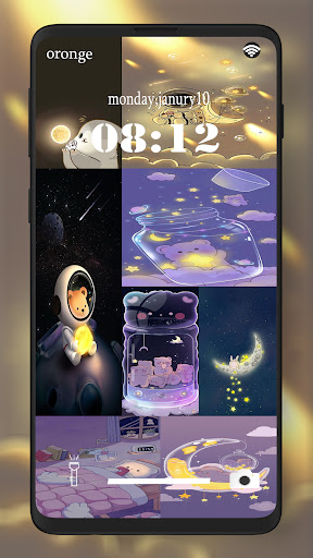 Android application Cute Kawaii Wallpaper screenshort