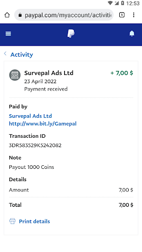GamePal  Play Game Get Paypal