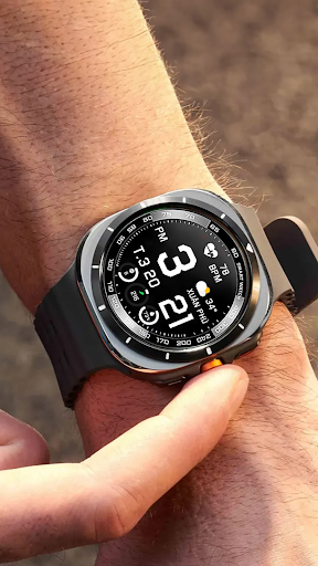 N-SPORT592 BigDial Watch Face Screen 2