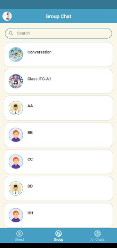 One Chat Group Screen 2