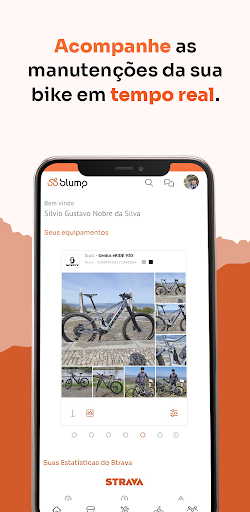 Android application Blump para Ciclistas screenshort