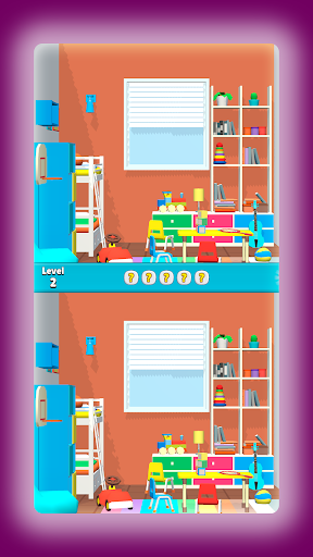 Android application Room Differences 3D screenshort