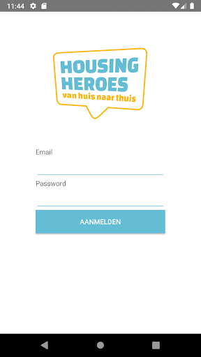 Android application Housing Heroes screenshort