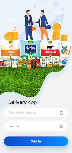 ABIS Dairy Delivery App Screen 2