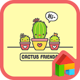 cactus friends dodol theme icon