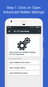 4G LTE Only Mode 2.7.2 버그판 1