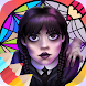 Wednesday Addams coloring book - Androidアプリ