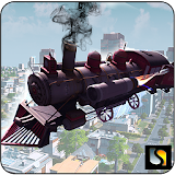 Flying Train Driver 3D 2020 icon