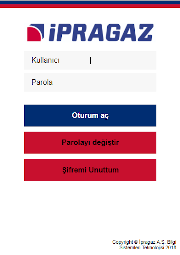 Android application Bayi İpragaz A.Ş. screenshort