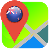 New Zealand Map icon
