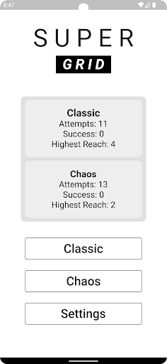 Super Grid - Tap Numbers Screen 2