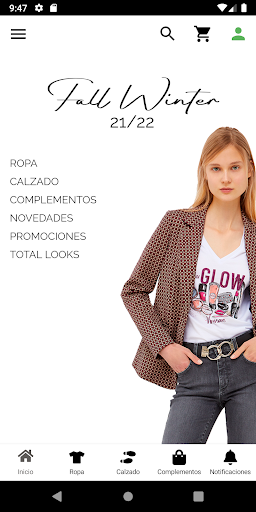 Android application Daic Moda screenshort