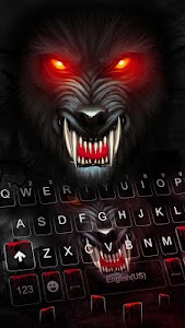 Fierce Wolf Keyboard Theme Unknown