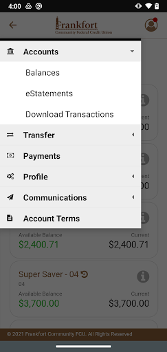 FCFCU Mobile Banking Screenshot 4 - AppWisp.com