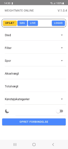 WeightMate Screen 2