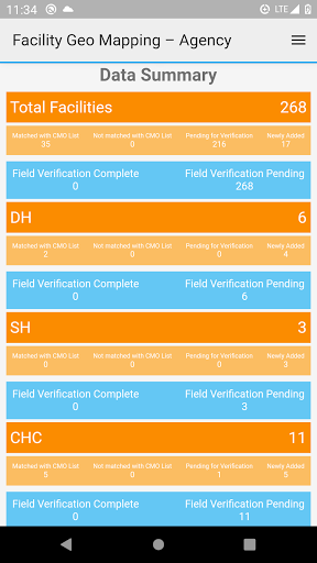 Facility Geo Mapping – Verific Screen 3
