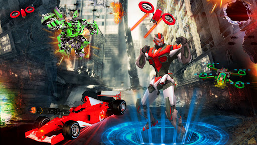 Android application Car Games – Formula Car Robot screenshort