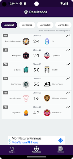 Queens League Fans Results