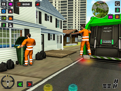 City Trash Truck Driving Games screenshot 8