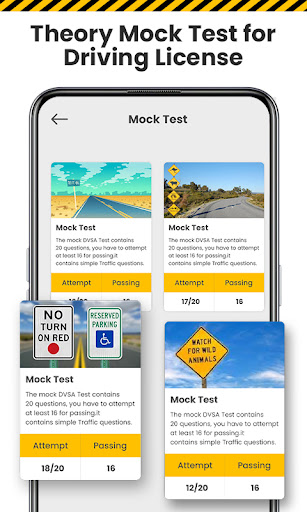 Android application UK Driving Theory Test Prepare screenshort