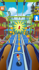 Subway Endless Runner Rush 3D apkdebit screenshots 2