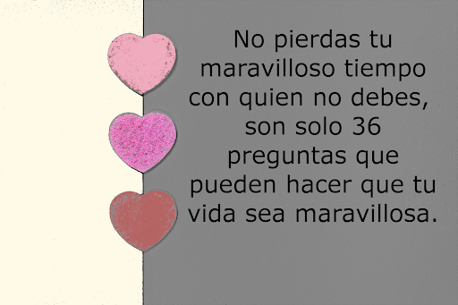 36 preguntas para enamorarse Screen 3