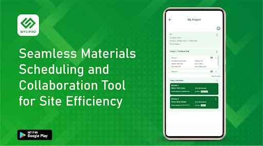 SitePro Builders Screen 2