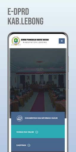 e-DPRD Kab.Lebong Screen 3