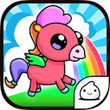 Pony Evolution - Idle Cute Clicker Game Kawaii icon