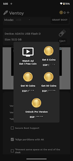 Ventoy (Unofficial) Screenshot 3 - AppWisp.com