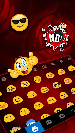 Sharingan Power Keyboard Theme Screen 3
