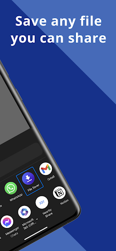 File Saver - Share to Save Screen 2