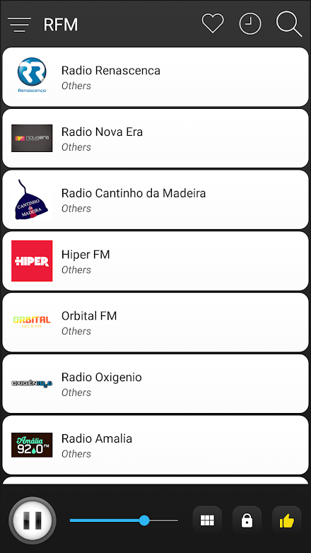 Portugal Radio FM AM Music Screen 3