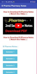 B Pharma Pharmacy Notes