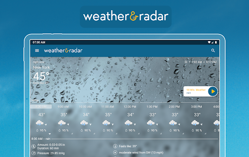 Weather & Radar - Snow radar 2022.3 APK screenshots 9