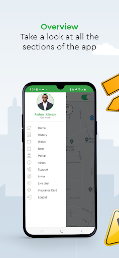 Zoom Zoom - Cab Driver Screen 3