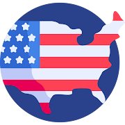 USA QUIZ - LEARN ABOUT AMERICA 1 Icon