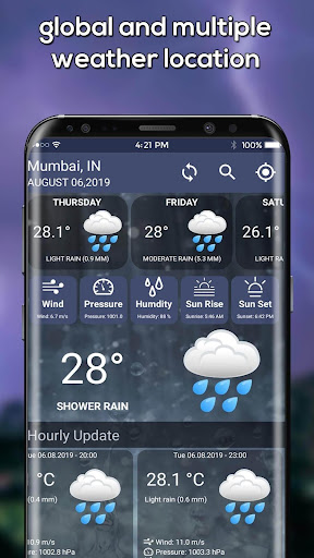 The Weather Radar, Live Weather Radar Map  Widget