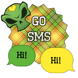 GO SMS - Love Skulls 9 icon