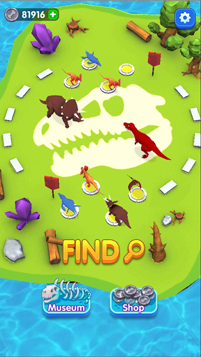 Android application Dino Arena screenshort