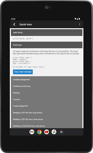 Python Programming Interpreter