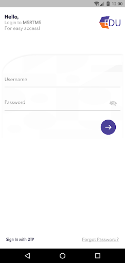 Android application MSRTMS screenshort